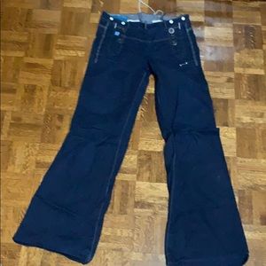 G-star wide leg jeans.